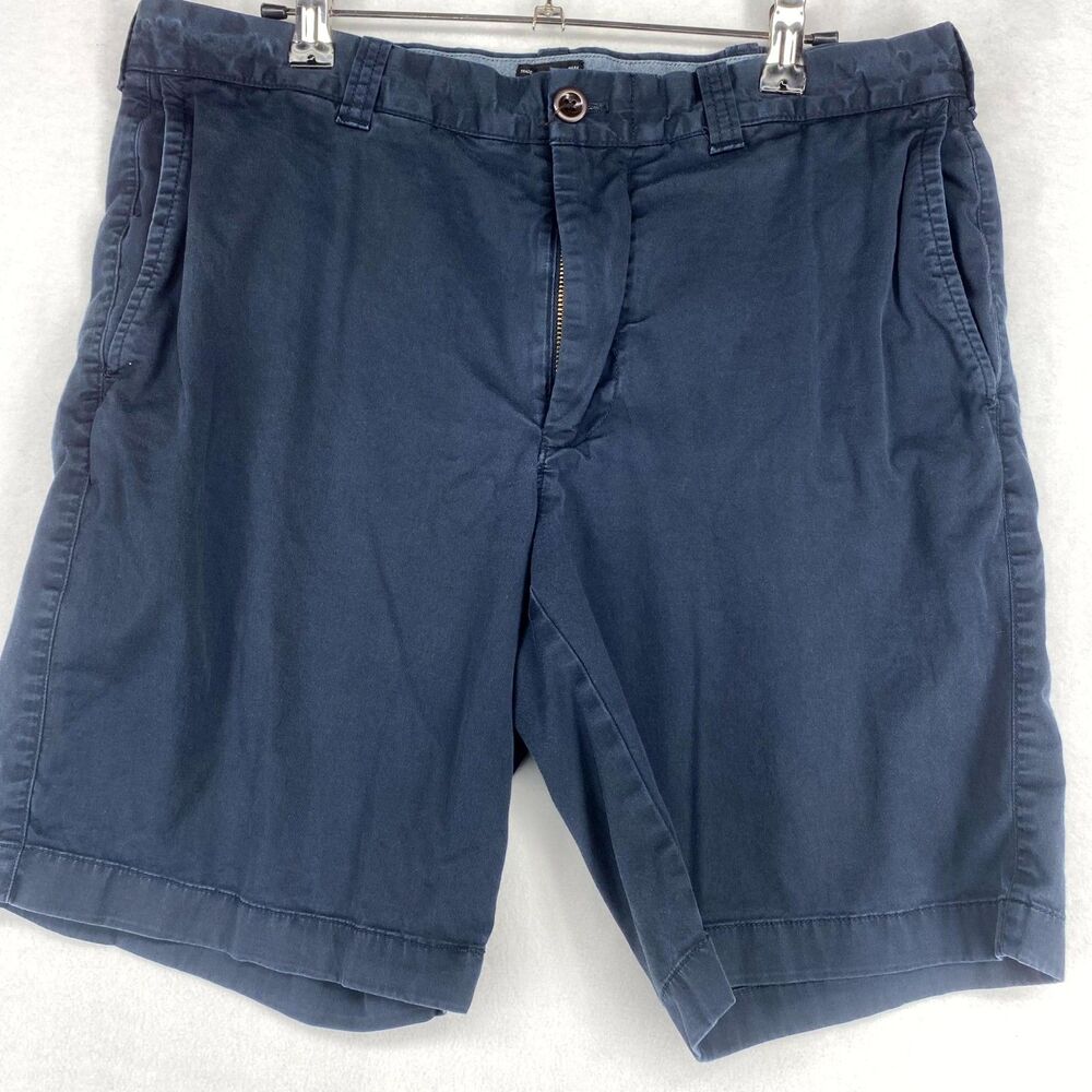 J.Crew Stretch Dark Blue Khaki Shorts‎ 33W 9 Inseam